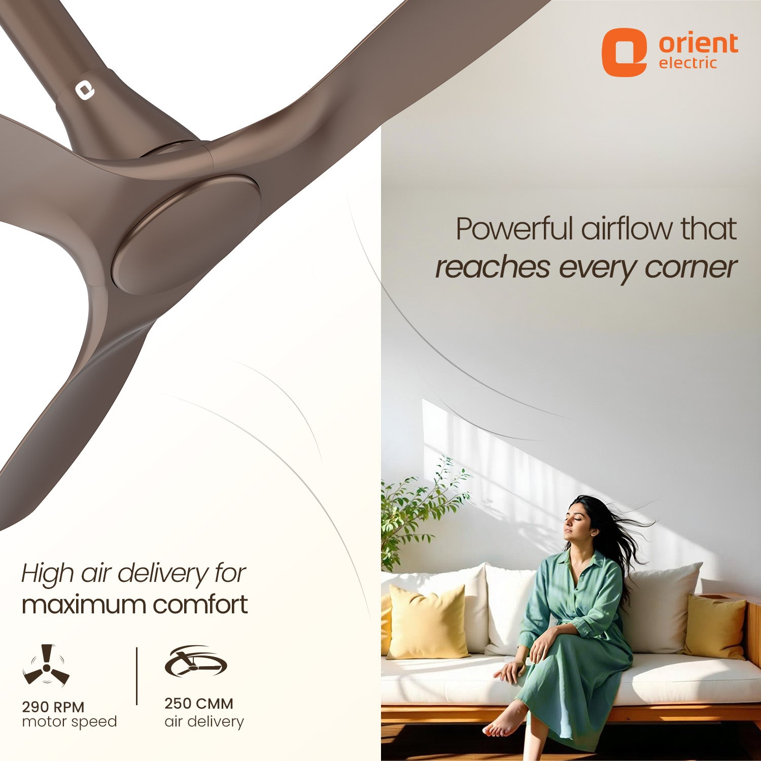 1200MM Truffle Brown