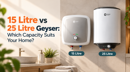   15 Litre vs 25 Litre Geyser