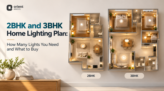 2BHK and 3BHK Home Lighting Plan: How Many Lights You Need and What to Buy