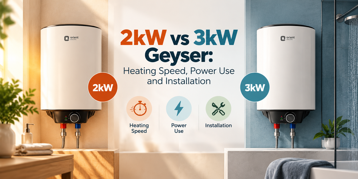 2kW vs 3kW Geyser