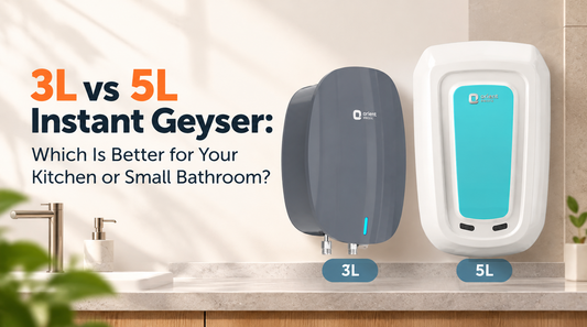 3L vs 5L Instant Geyser: Which Is Better for Your Kitchen or Small Bathroom?