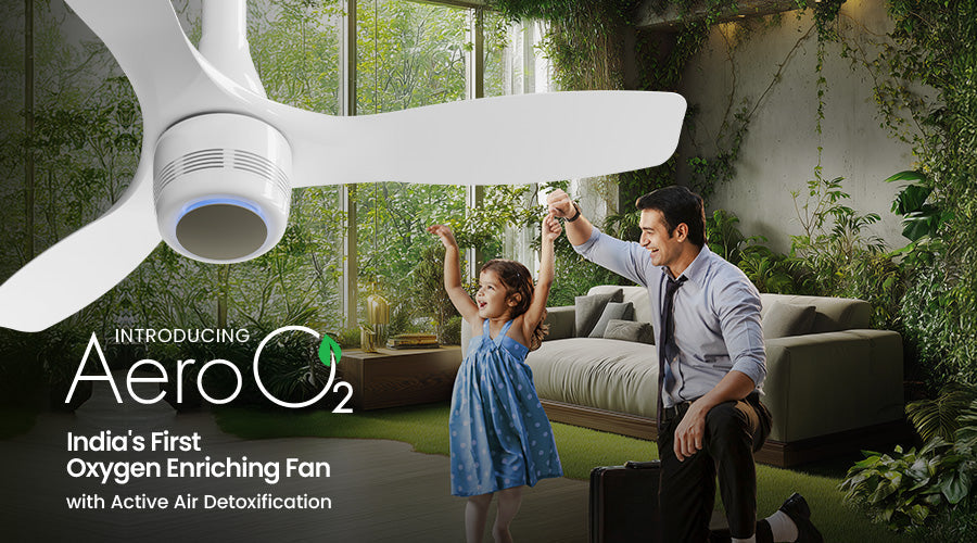 Aero O2: Orient Electric Introduces India’s 1st Oxygen Enriching Ceiling Fan for Healthier Living Indoors 