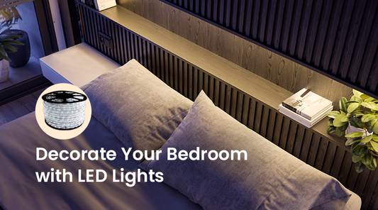 Decorate your bedroom with LED Lights