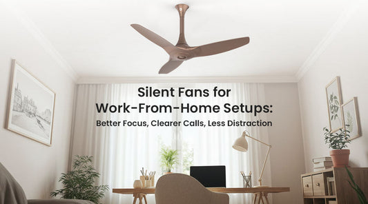 Silent Fans for Work-From-Home Setups: Better Focus, Clearer Calls, Less Distraction