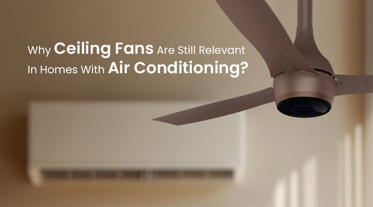 Why Ceiling Fans Are Still Relevant in Homes with Air Conditioning