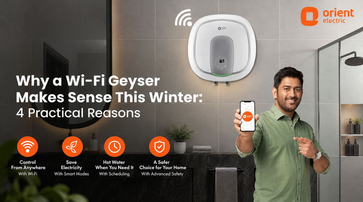 Why a Wi-Fi Geyser Makes Sense This Winter: 4 Practical Reasons