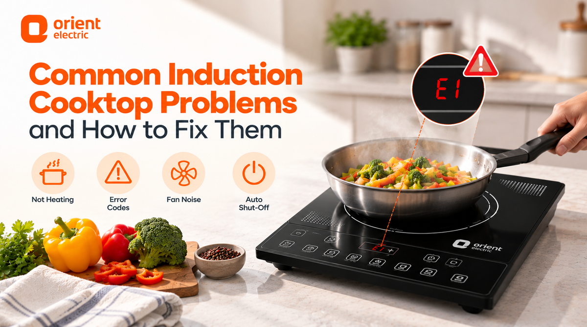 Common Induction Cooktop Problems and How to Fix Them