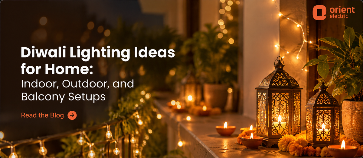 Diwali Lighting Ideas for Home: Indoor, Outdoor, and Balcony Setups