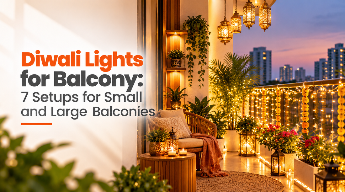 Diwali Lights for Balcony