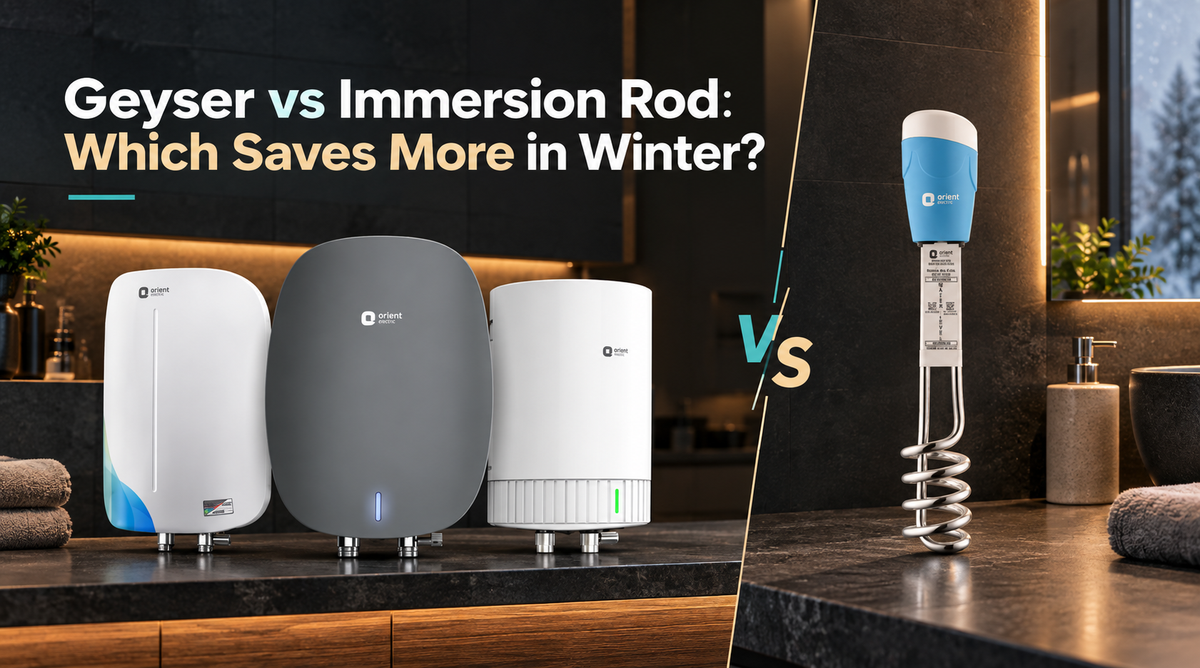 Geyser vs Immersion Rod: Which Saves More in Winter? (2026-27)
