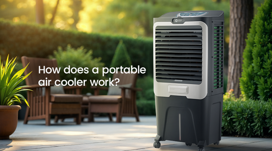 How does portable Cooler Work