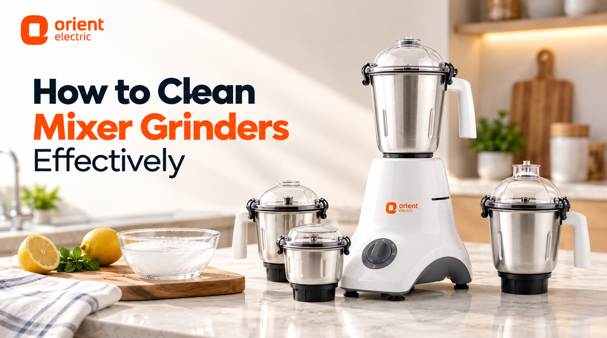 How to Clean Mixer Grinders Effectively: A Step-by-Step Guide