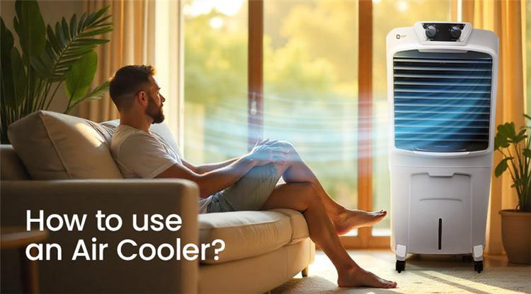 How to use air cooler