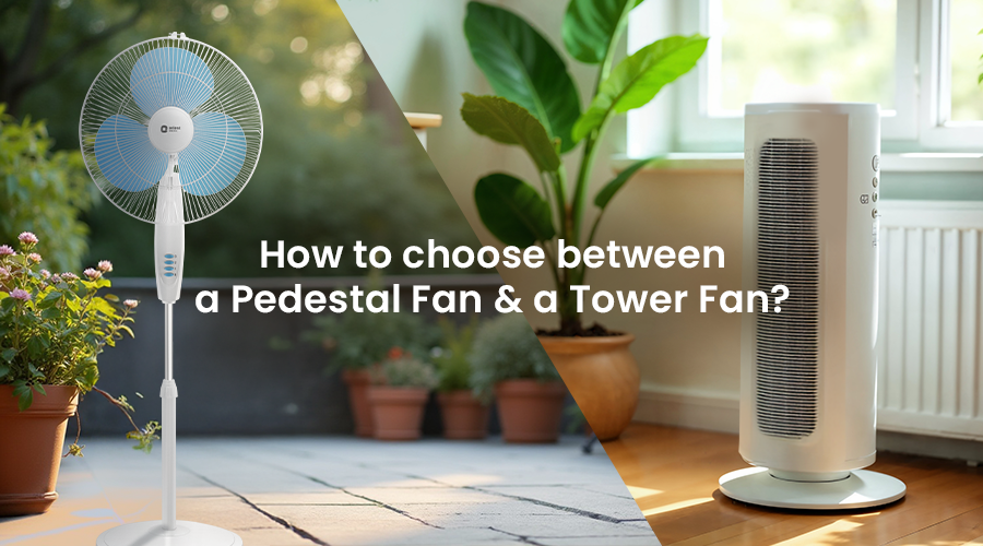 How to choose between a stand fan and a tower fan