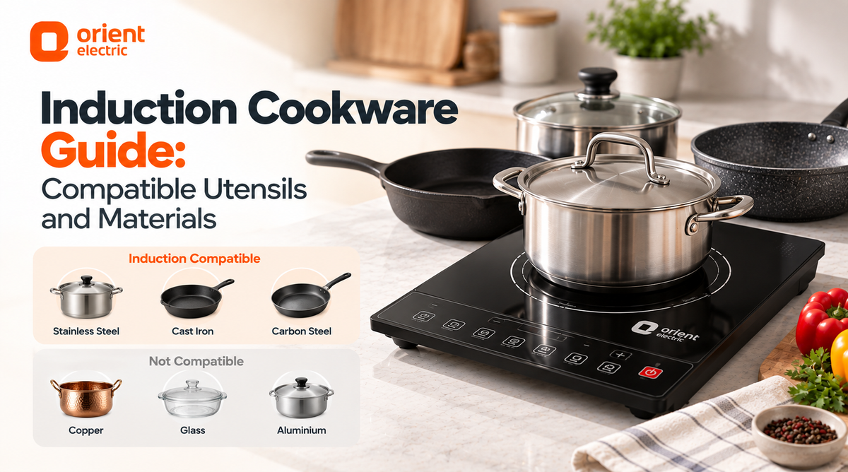 Induction Cookware Guide: Compatible Utensils and Materials