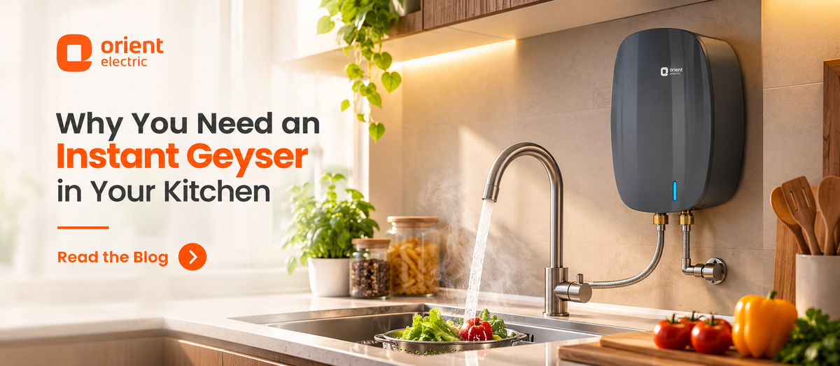 Instant Geyser in Your Kitchen
