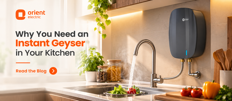 Instant Geyser in Your Kitchen