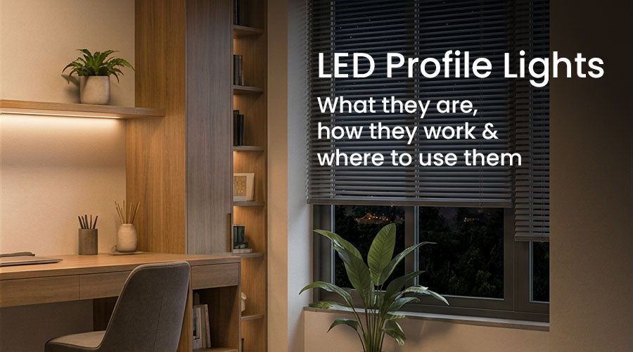 LED Profile Lights Explained: What They Are, How They Work, and Where to Use Them