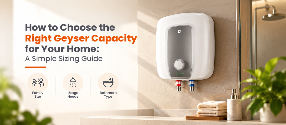  Right Geyser Capacity for Your Home