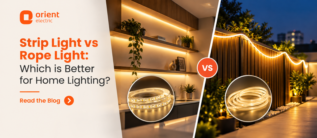 Strip Light vs Rope Light