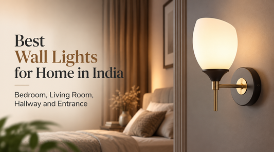 Best Wall Lights for Home in India: Bedroom, Living Room, Hallway and Entrance