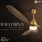Honey Maple Wood Ballerina
