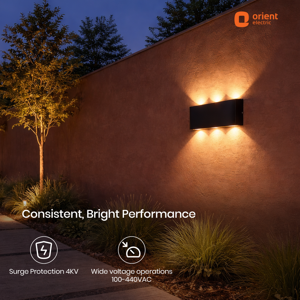 natural white cool white multicolor warm white outdoor wall light