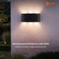 natural white cool white multicolor warm white wall decoration light