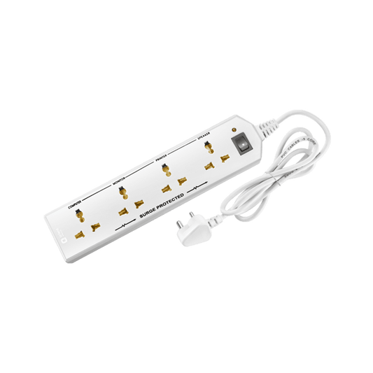 4 Socket Extension Board with 5 Metre Wire - Orient Electric