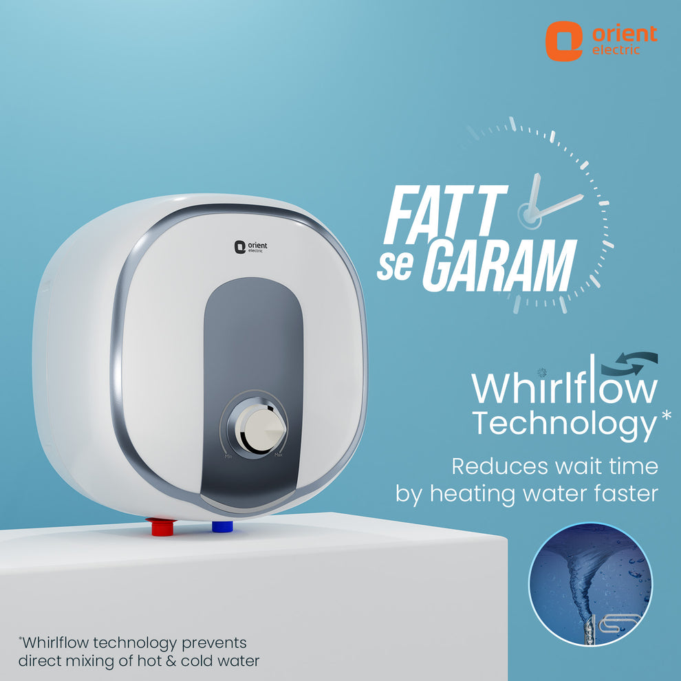 Aquator 5-Star Water Heater (Geyser) Suitable for High-rise Buildings Year Tank Warranty Free Installation and Connecting Pipes