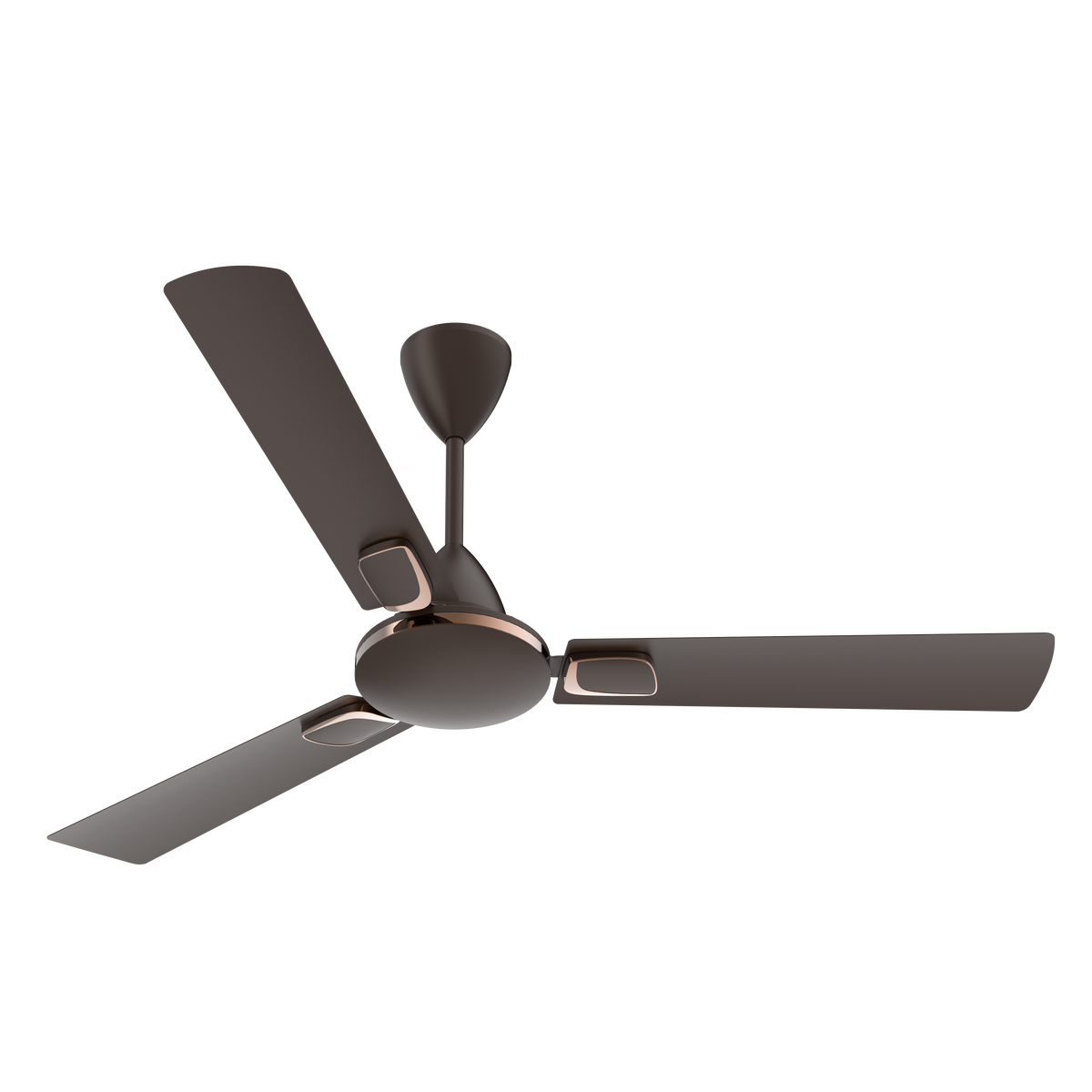 1200 mm MBC Orient Electric Ariel Ceiling Fan | Metallic Finish with Decorative Ring and Trims | High Speed Airflow 370 RPM | 2 Year Warranty