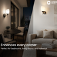 Single Raya Candle Wall Light