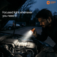 9W Cool White BeamX LED Torch focused light whenever you need it