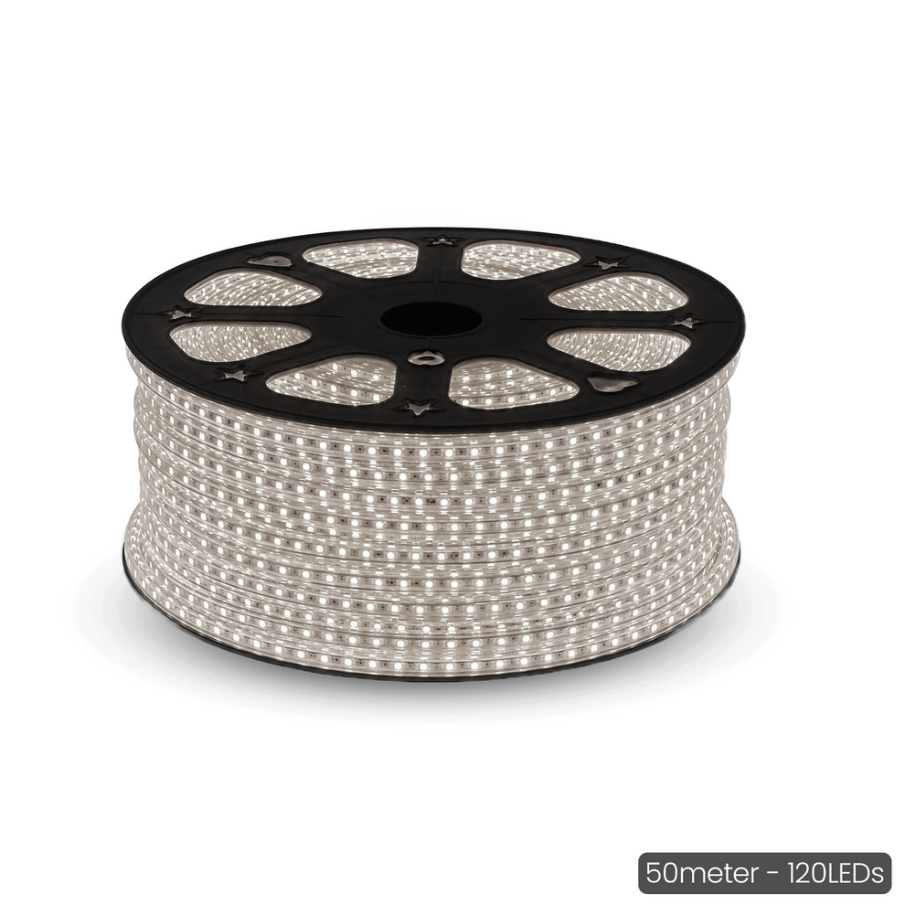 50m 120 LED White Natural White led rope light
