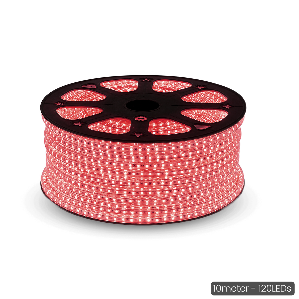 10m 120 LED Red led rope light