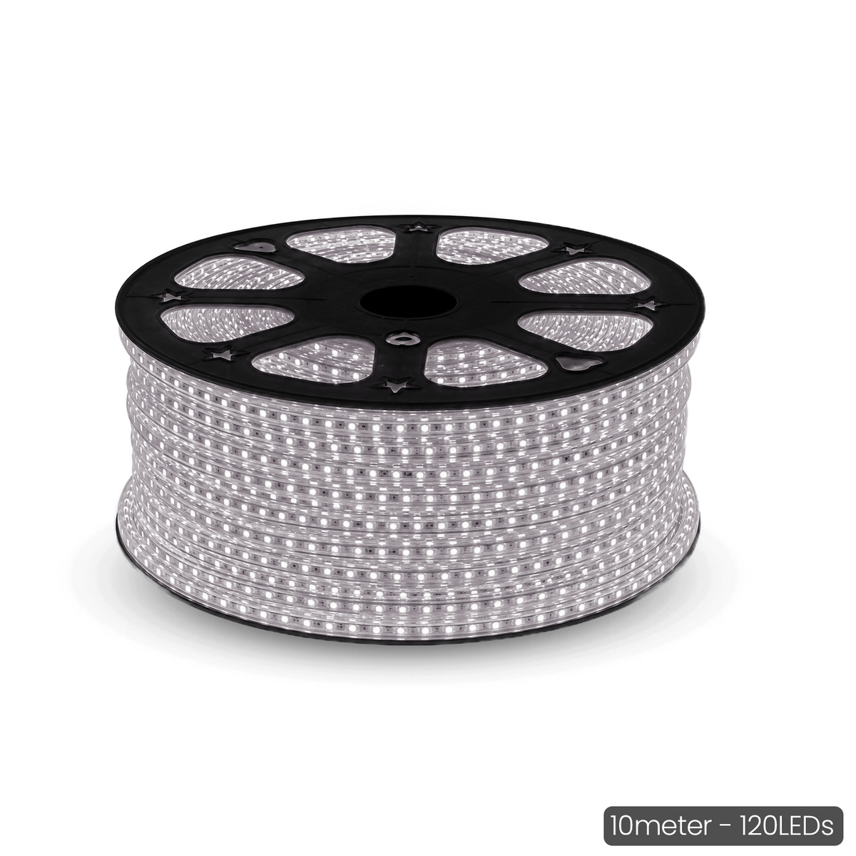 10m 120 LED White led rope light