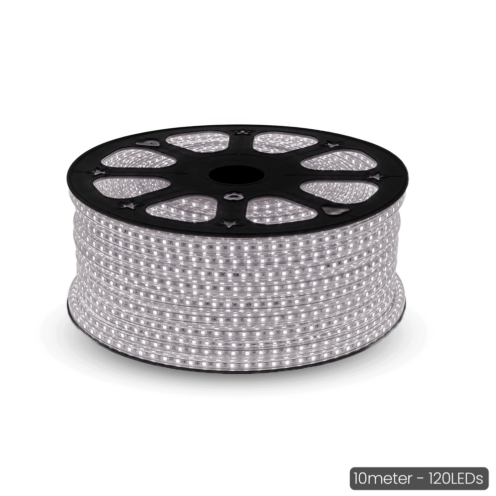 10m 120 LED White led rope light