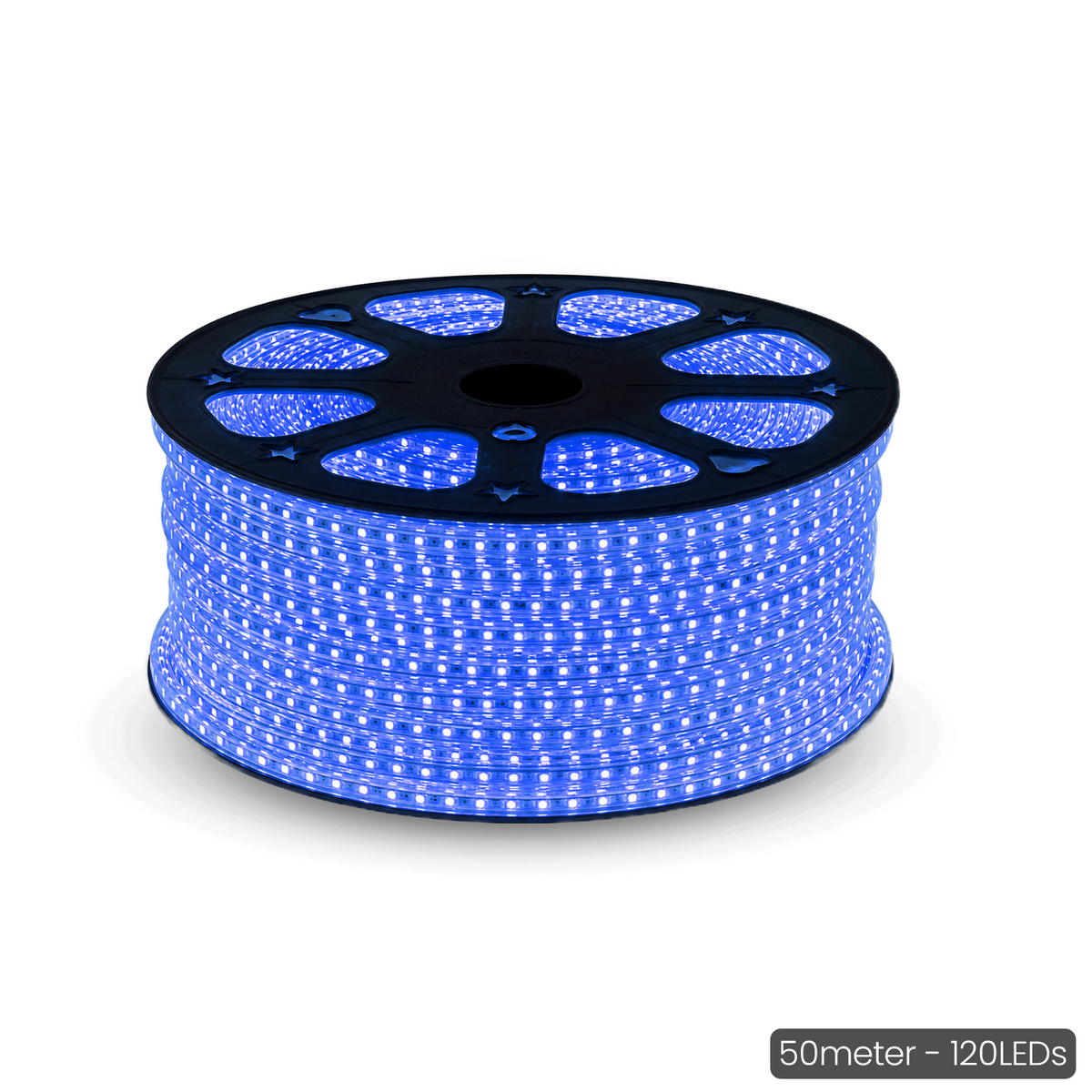 50m 120 LED Blue led rope light
