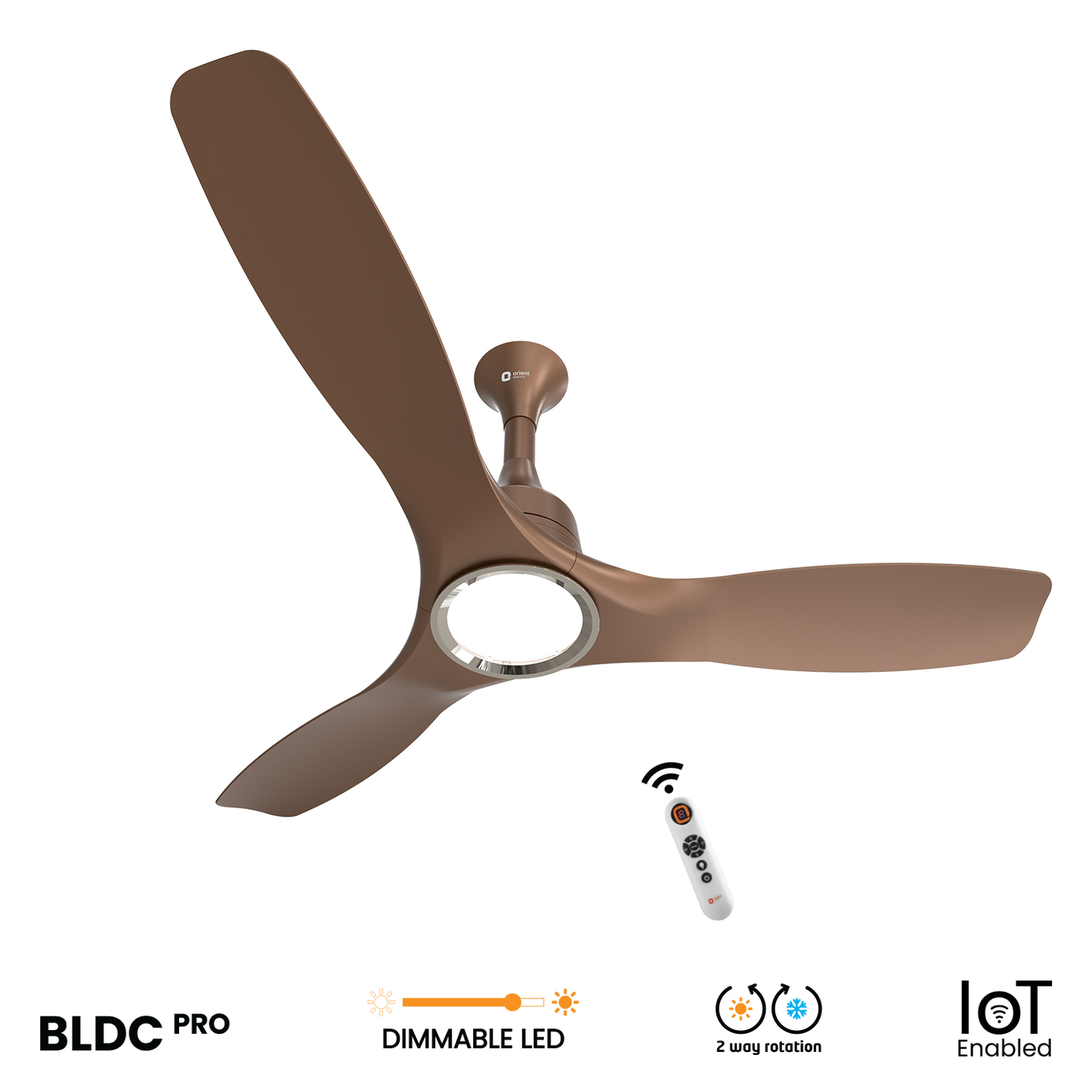 Aerosense IoT Underlight BLDC PRO Smart Modern Ceiling Fan