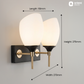 Twin Raya Candle Wall Light
