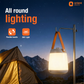 litpod rechargeable emergency lantern 5w cloud dancer hanging light