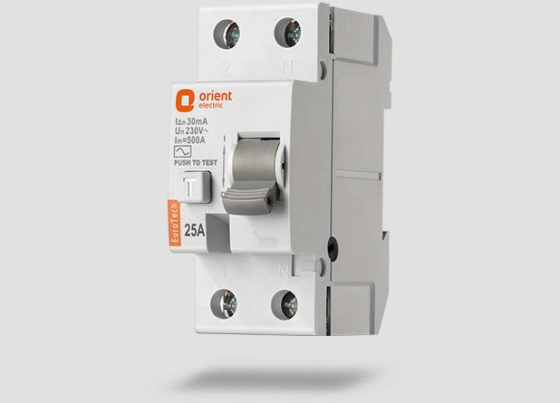 Optipro Rccb Buy DP 30mA RCCB Online in India | Orient Electric