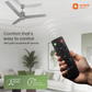 1200MM Glacier Grey Ceiling Fan Orient