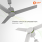 1200MM Glacier Grey Ceiling Fan Orient
