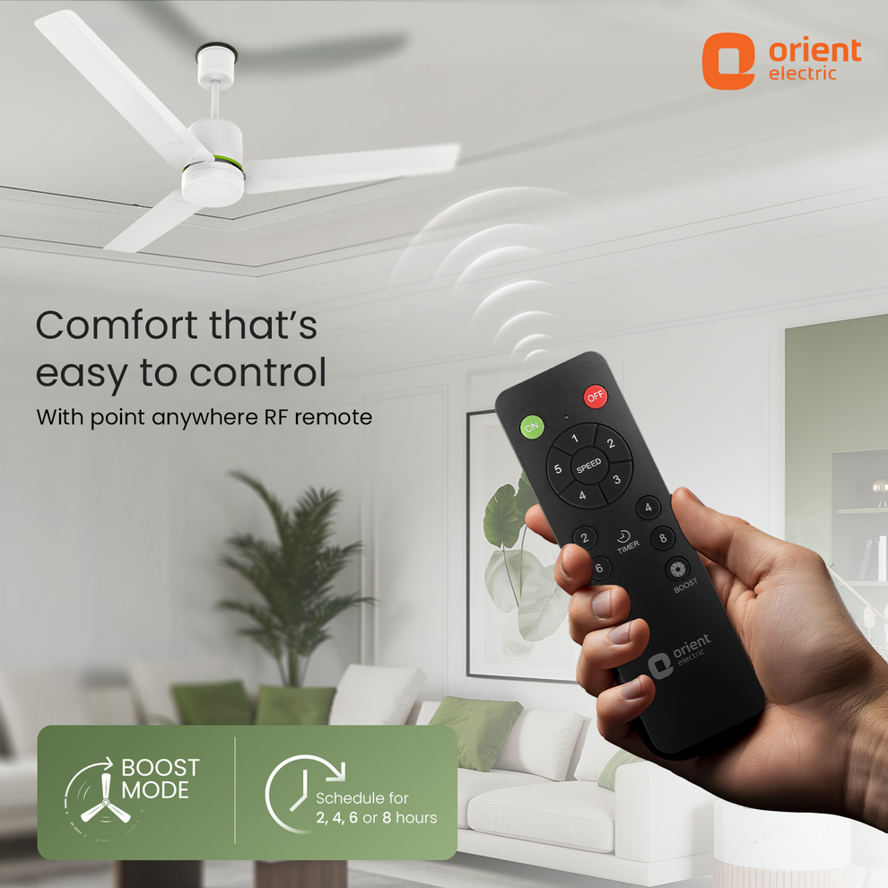 1200MM White Ceiling Fan Orient