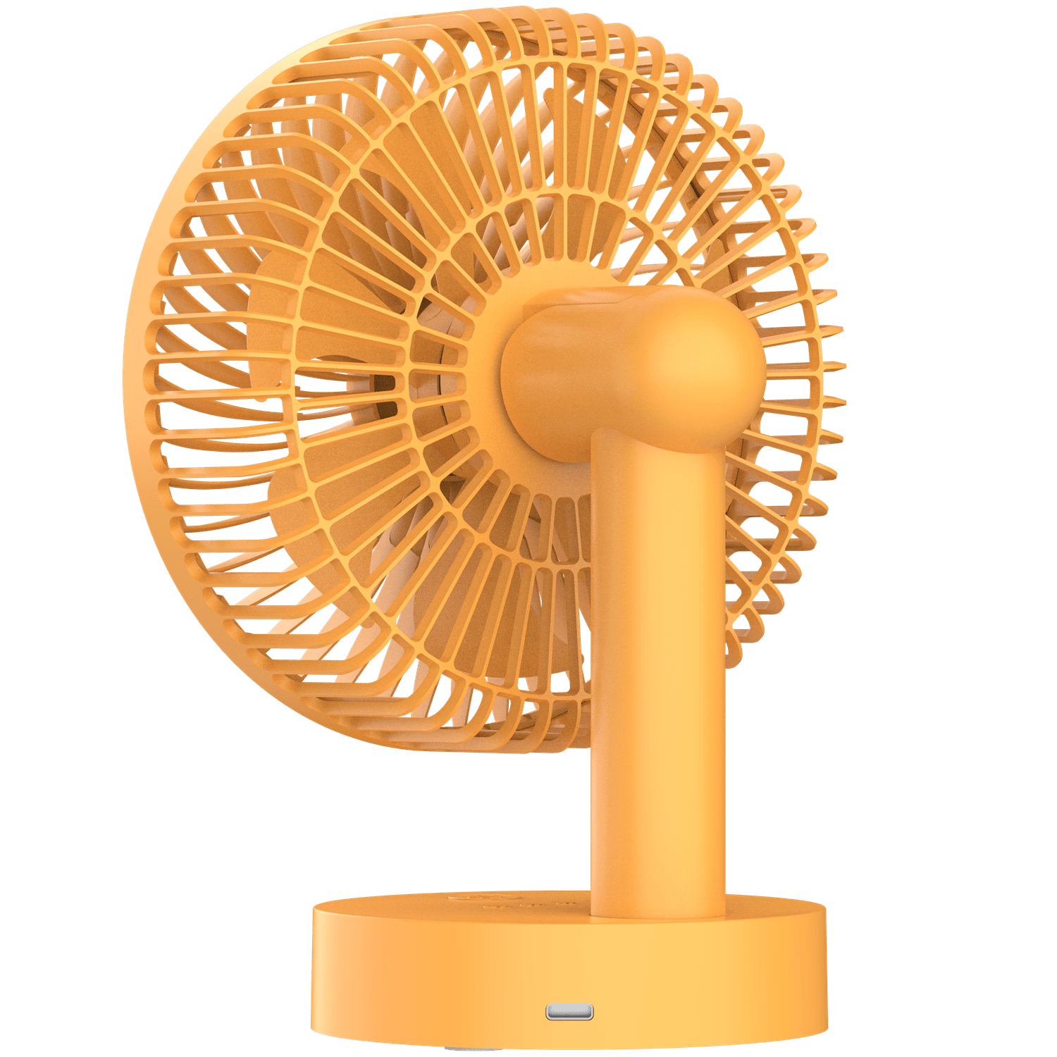 Tangerine Orange Portable Personal Fan Orient