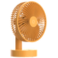 Tangerine Orange Portable Personal Fan Orient