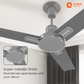 1200MM Glacier Grey Ceiling Fan Orient
