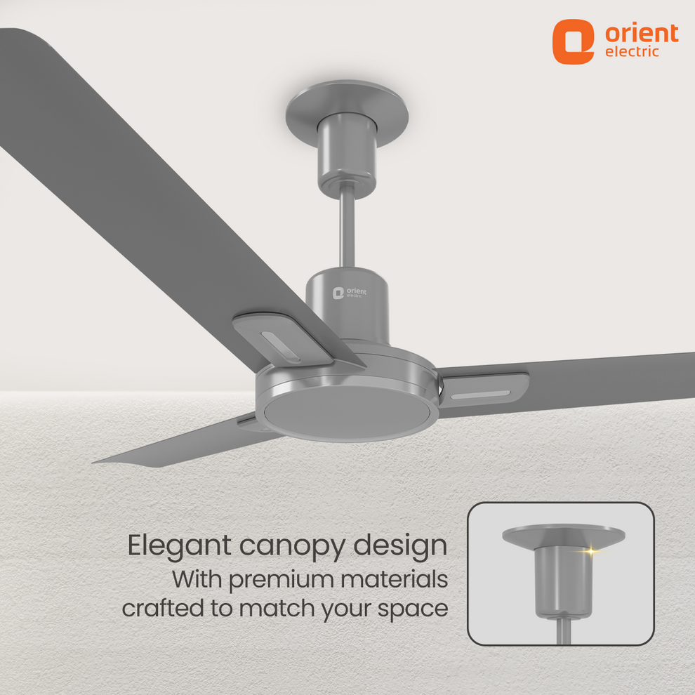 1200MM Glacier Grey Ceiling Fan Orient