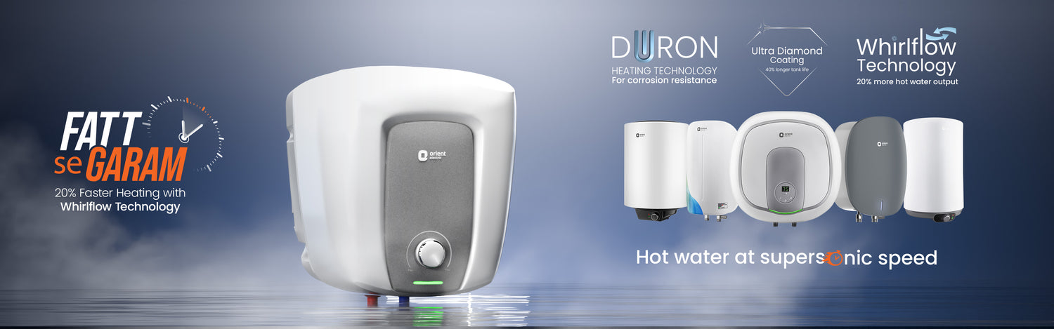 Orient Geysers - Storage and Instant